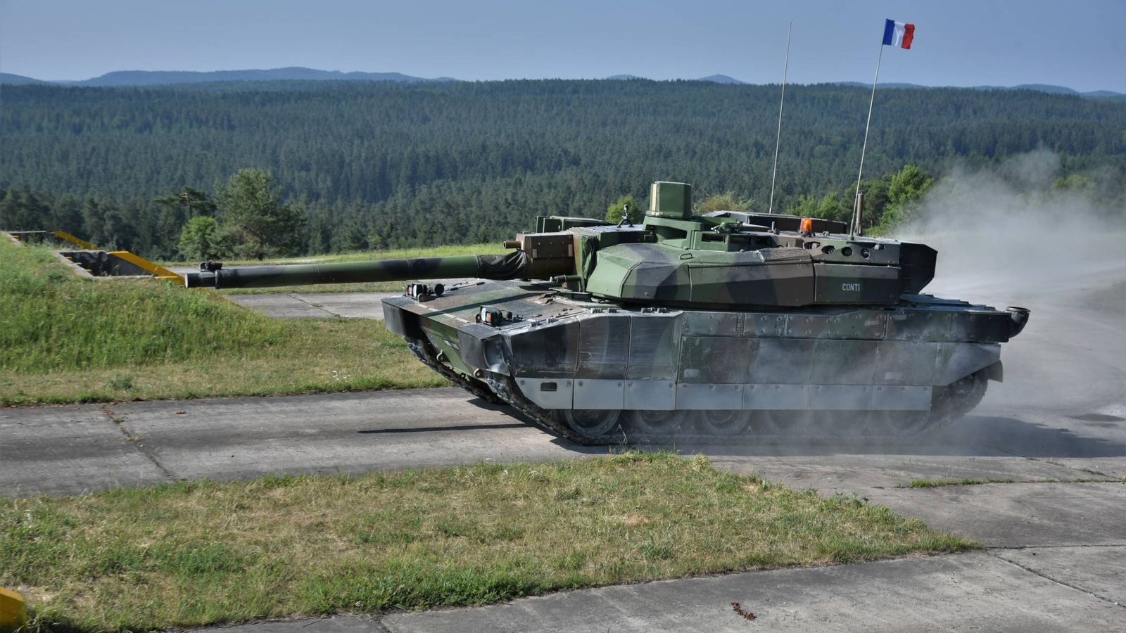 El AMX-56 Leclerc francés (US Army)
