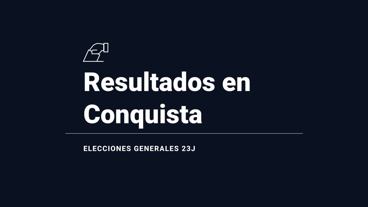 Conquista, resultados del 23J | Votos y escaños en las elecciones generales 2023: victoria de del PSOE