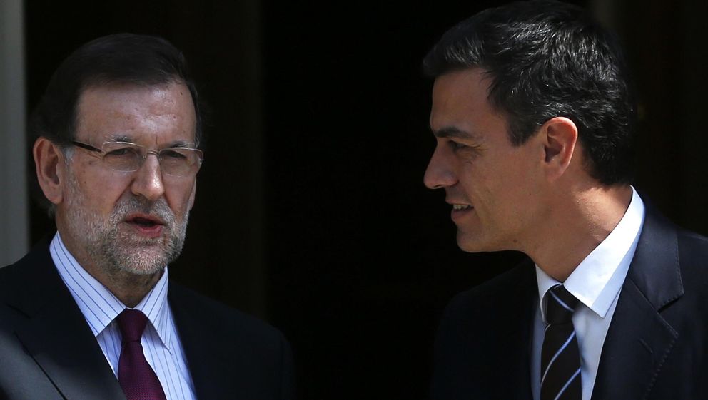 Mariano Rajoy y Pedro Sánchez. (Reuters)