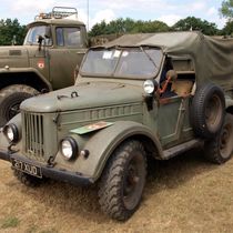 Foto: Los camiones rusos GAZ-69 son piezas de museo que Rusia está sacando de los almacenes para trasladar soldados en el frente ucraniano. (Alf van Beem/CC)