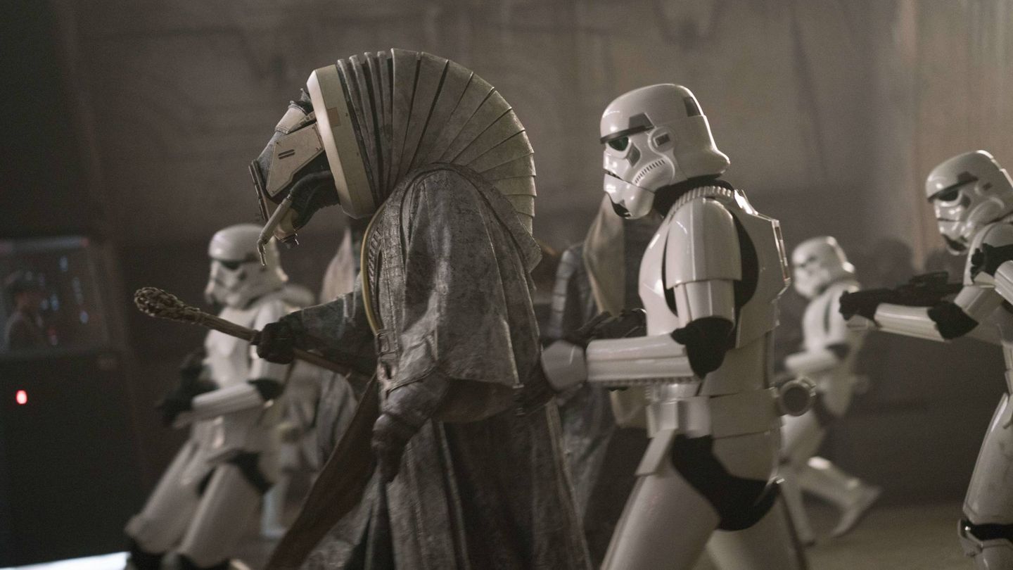 Storm Troopers en un momento de 'Solo: una historia de Star Wars'. (Disney)