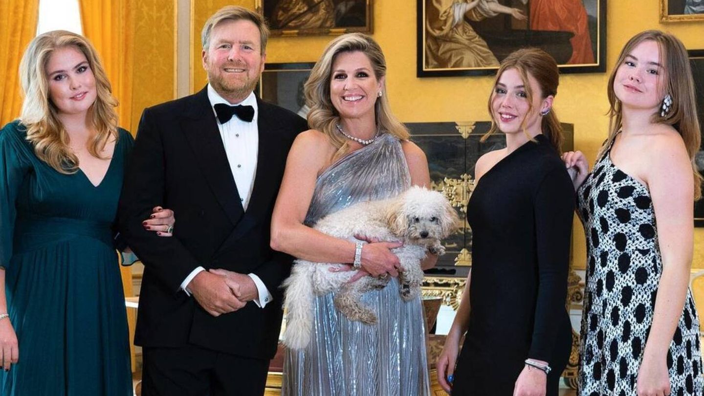 Felicitación navideña de la Casa Real holandesa. (Instagram/@koninklijkhuis)