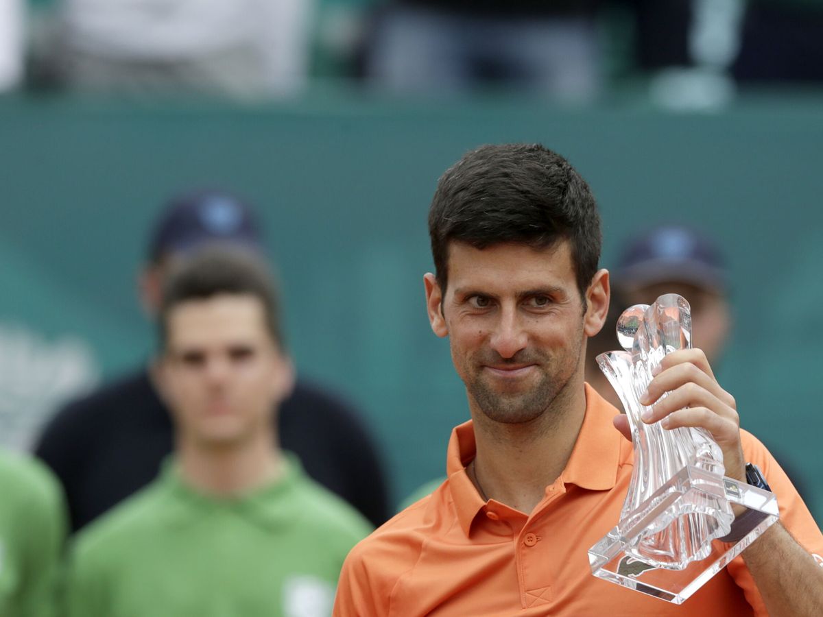 Foto: Novak Djokovic, tras ganar el Open de Serbia. (EFE/Andrej Cukic)