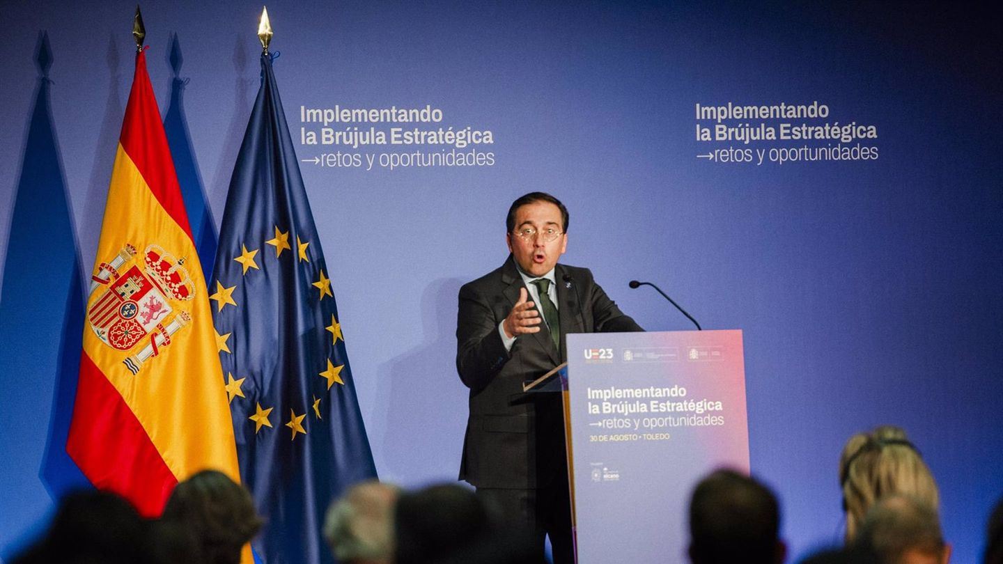 El ministro de Asuntos Exteriores, Unión Europea y Cooperación, José Manuel Albares. (Europa Press/Mateo Lanzuela)