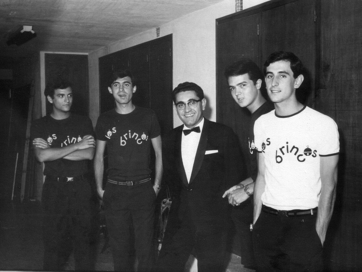 Foto: Ginés y Los Brincos en 1966. (Cedida)