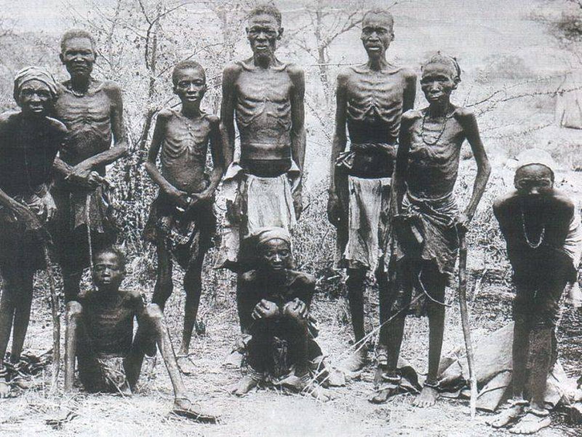 Foto: Los alemanes también utilizaron los campos de concentración con los Herero
