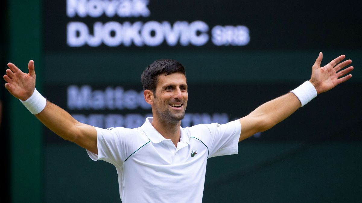Pidiendo el ojo de halcón frente a Novak Djokovic, el tenista antichuletones 