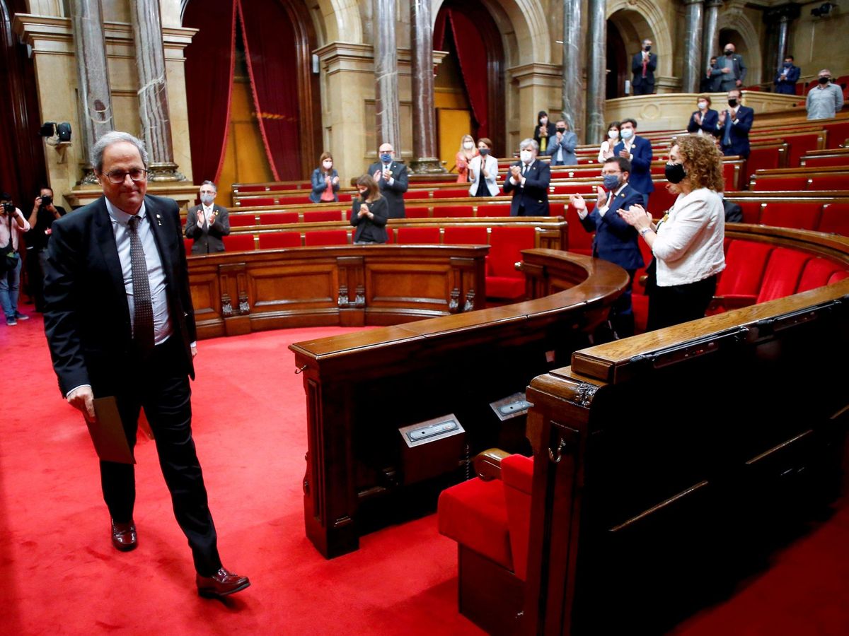 Foto: El expresidente de la Generalitat, Quim Torra. (EFE)