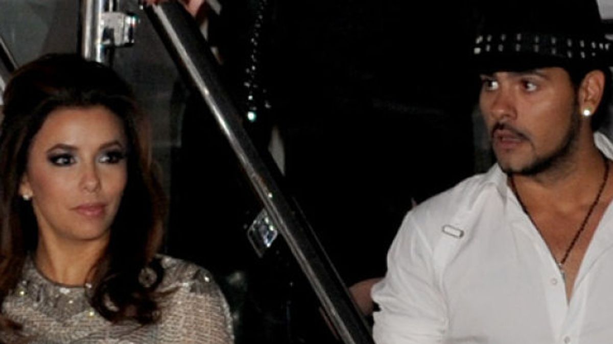 Eva Longoria y Eduardo Cruz, de fiesta en Cannes
