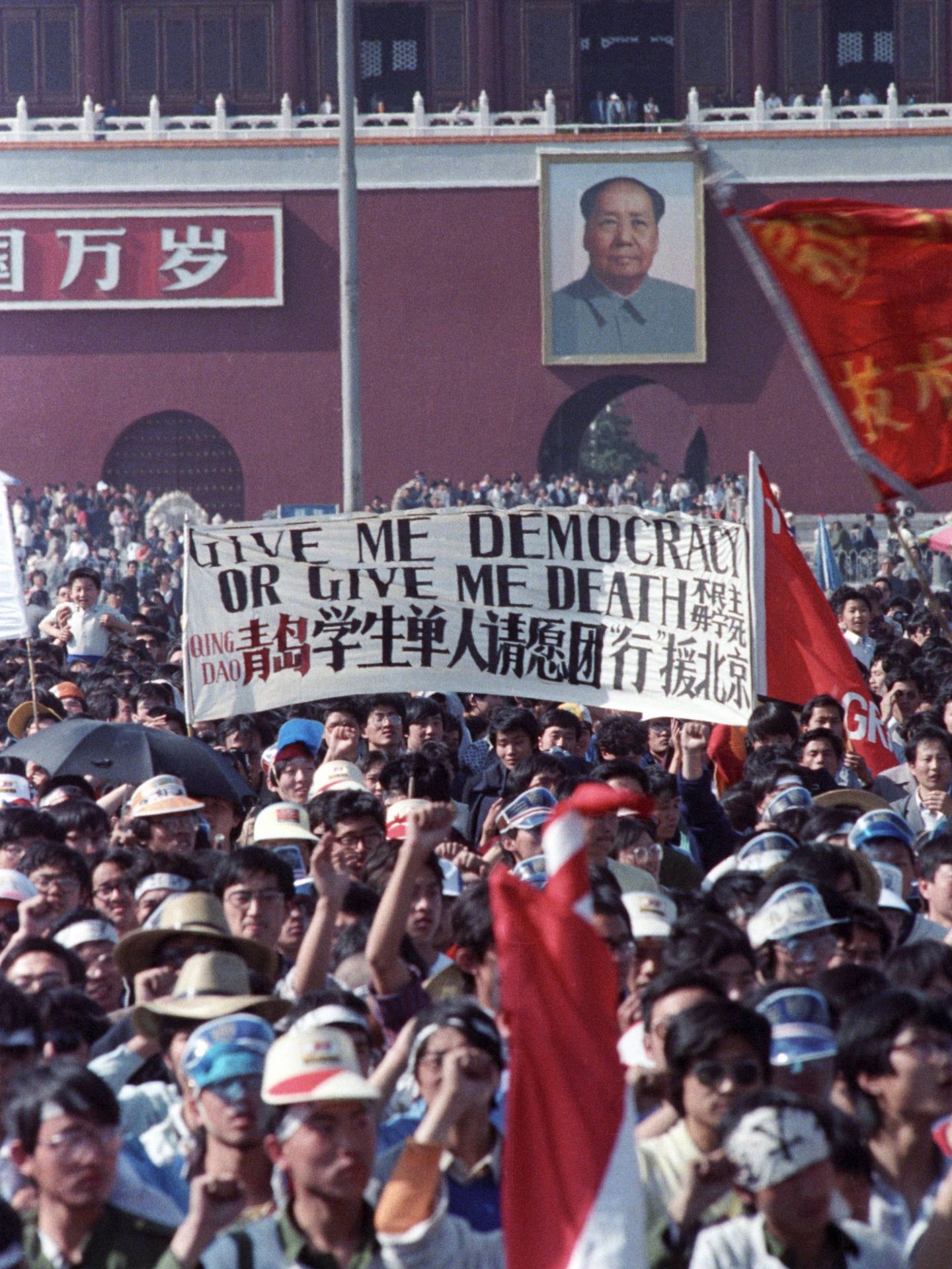 Protestas en Tiananmen en 1989. (Reuters)