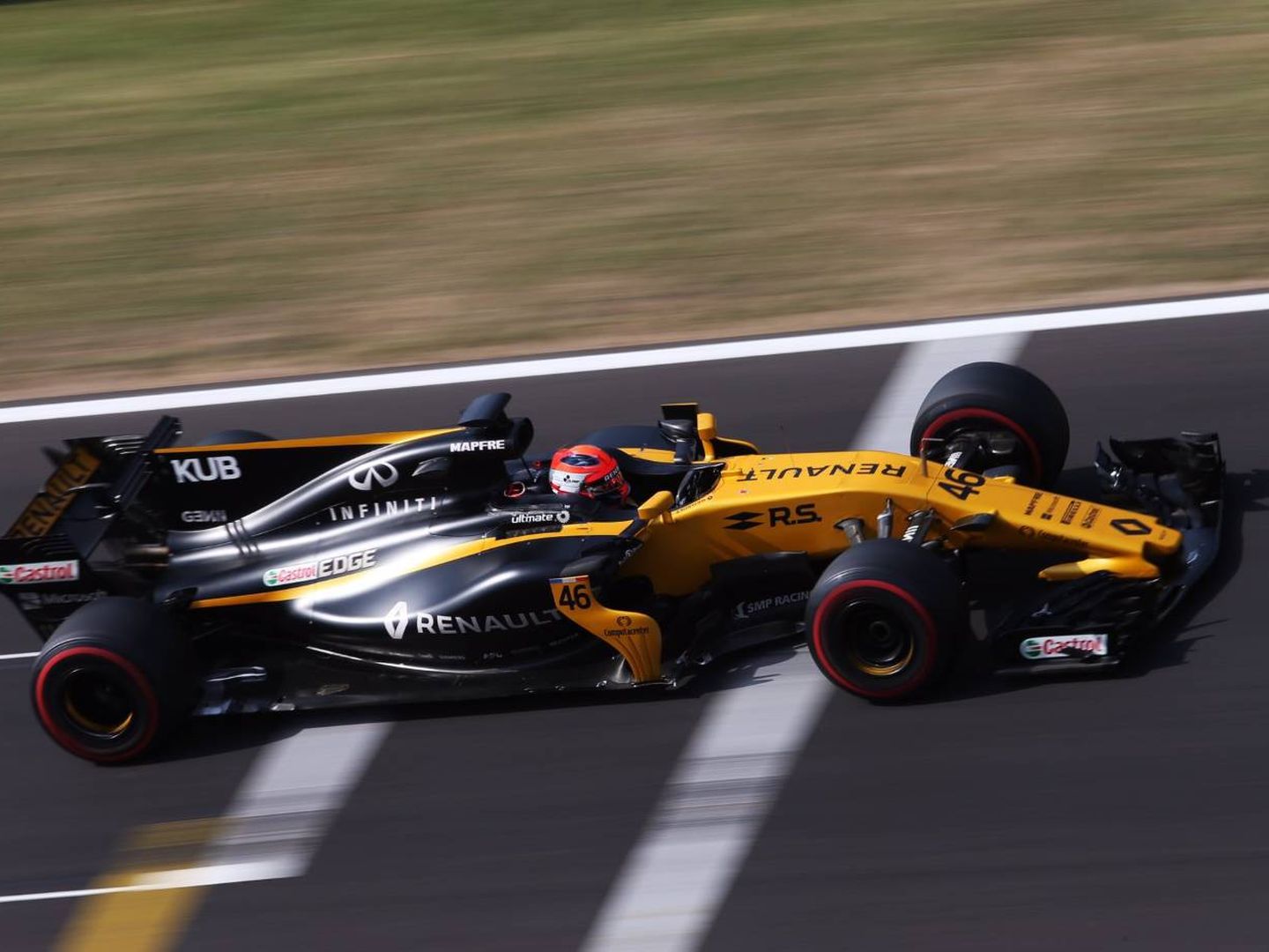 Robert Kubica tuvo una buena actuación en los test de Hungaroring, pero no lo suficiente como para convencer a Renault. (EFE)