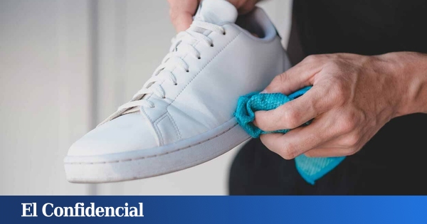 TRUCO LIMPIEZA ZAPATILLAS  El sorprendente producto que dejará tus zapatillas  blancas como nuevas