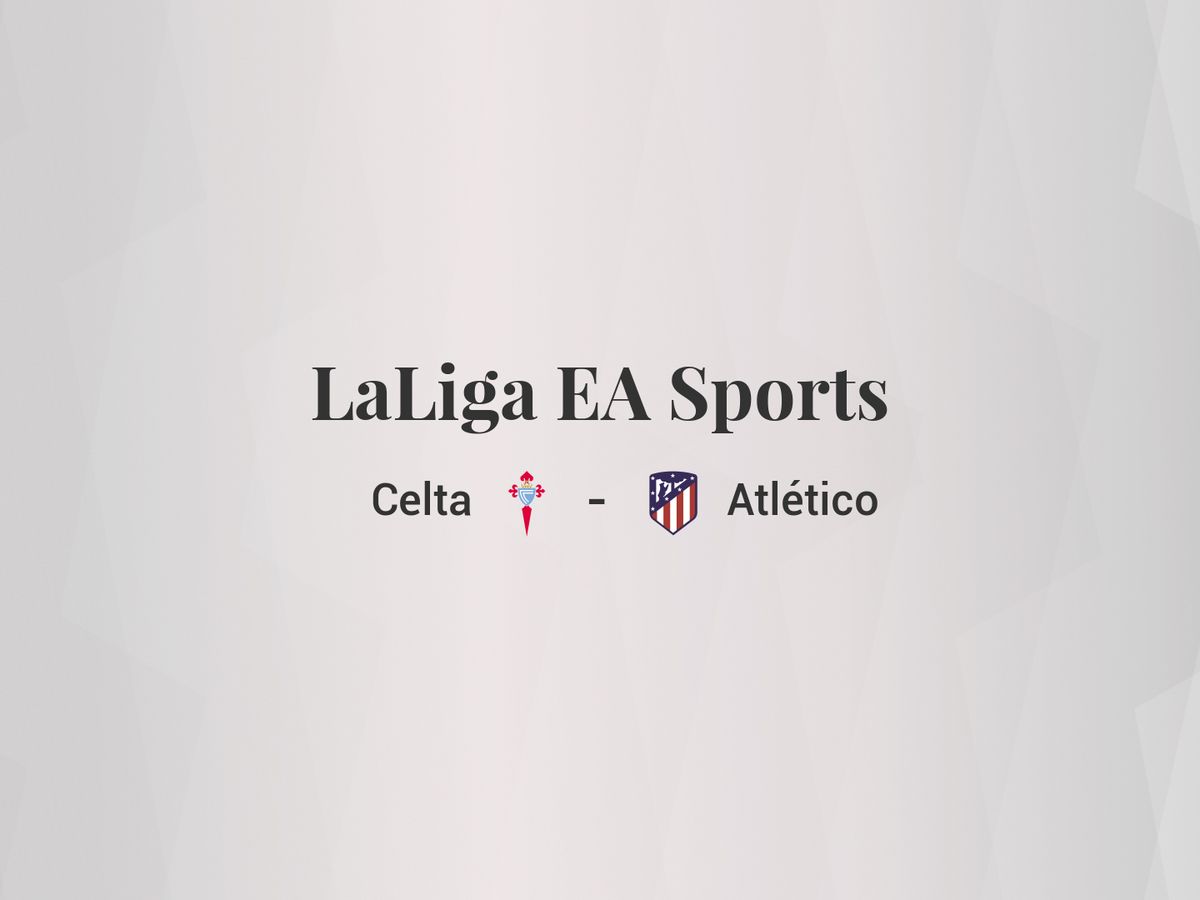 Foto: Resultados Celta - Atlético de LaLiga EA Sports (C.C./Diseño EC)
