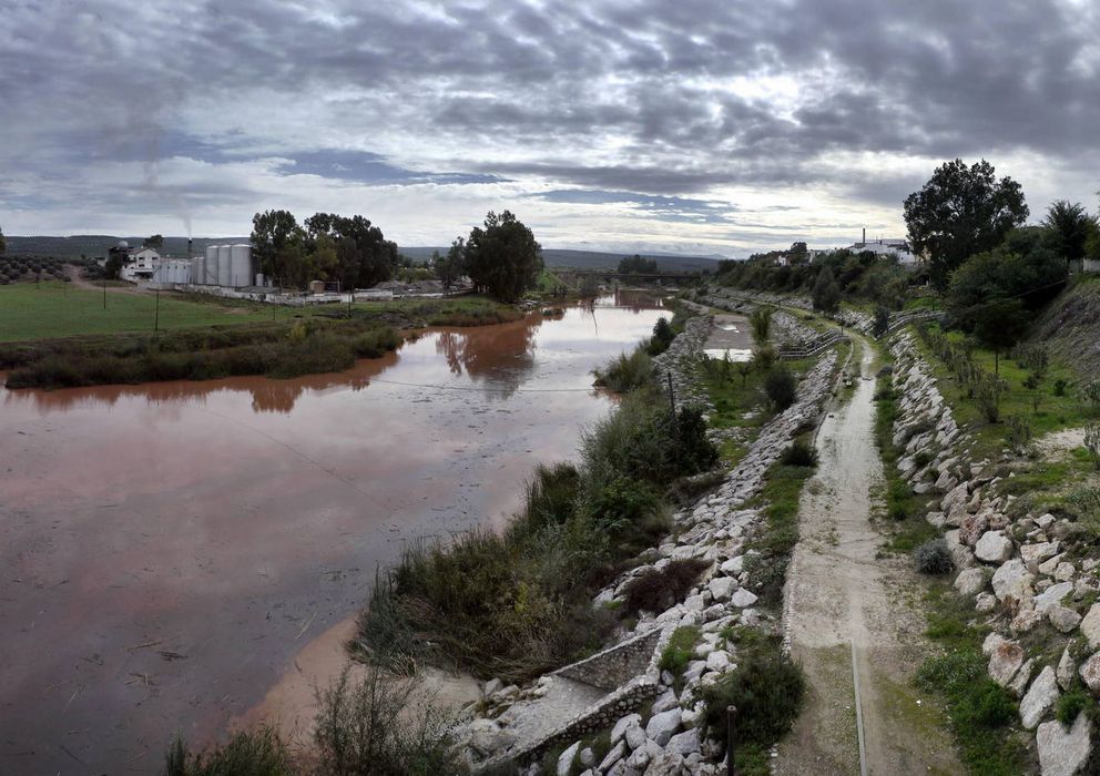 Foto: Imagen del río Guadalquivir a su paso por Mengíbar (Jaén). (EFE)