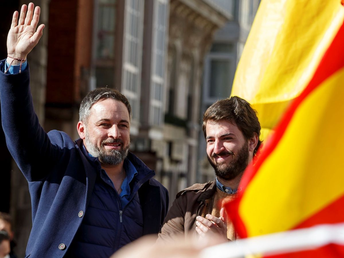 Foto: Acto electoral de Vox en Burgos. (EFE/Santi Otero)