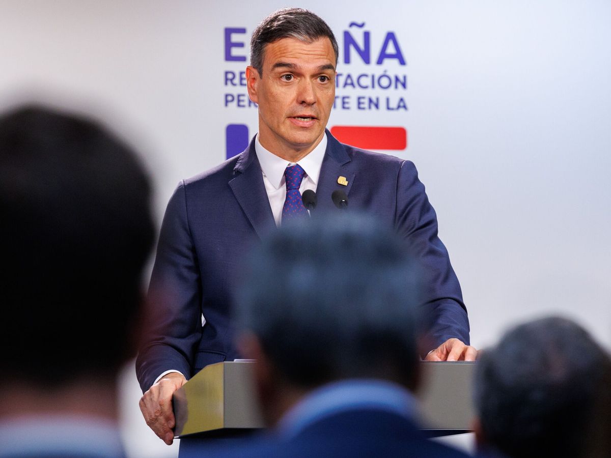 Foto: El presidente del Gobierno, Pedro Sánchez. (EFE/EPA/Olivier Matthys)