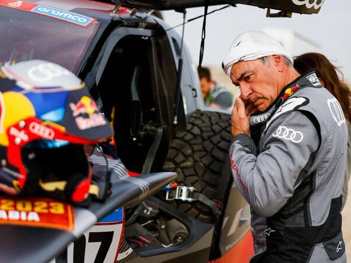 Foto: El episodio del martes pone en evidencia el singular perfil de Carlos Sainz. (Dakar Rally)