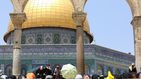 Disturbios frente a la mezquita al-Aqsa de Jerusalén en la celebración del Eid al-Adha