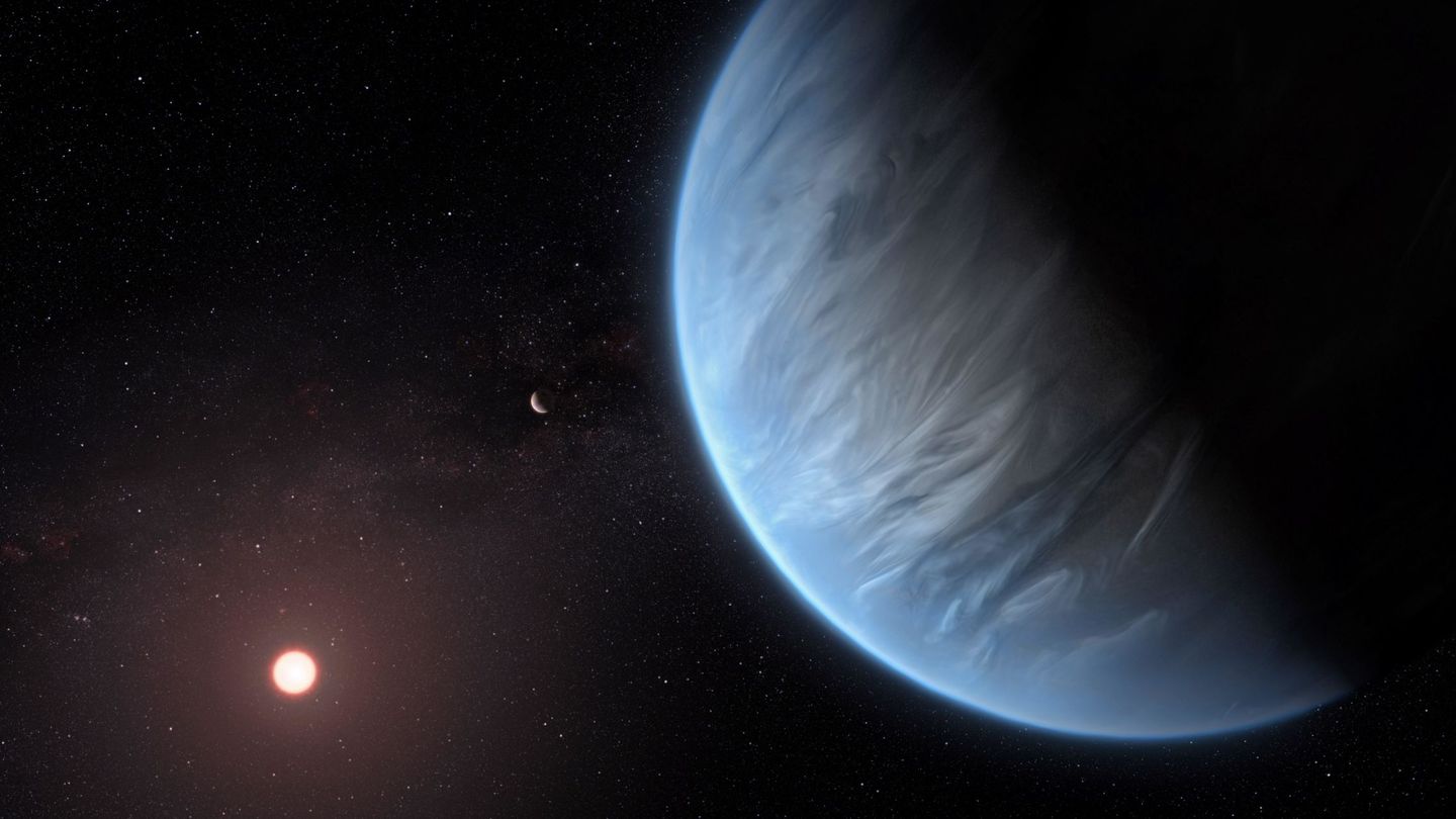 Dimidio fue el primero de los más de 400 exoplanetas descubiertos hasta el momento (ESA)