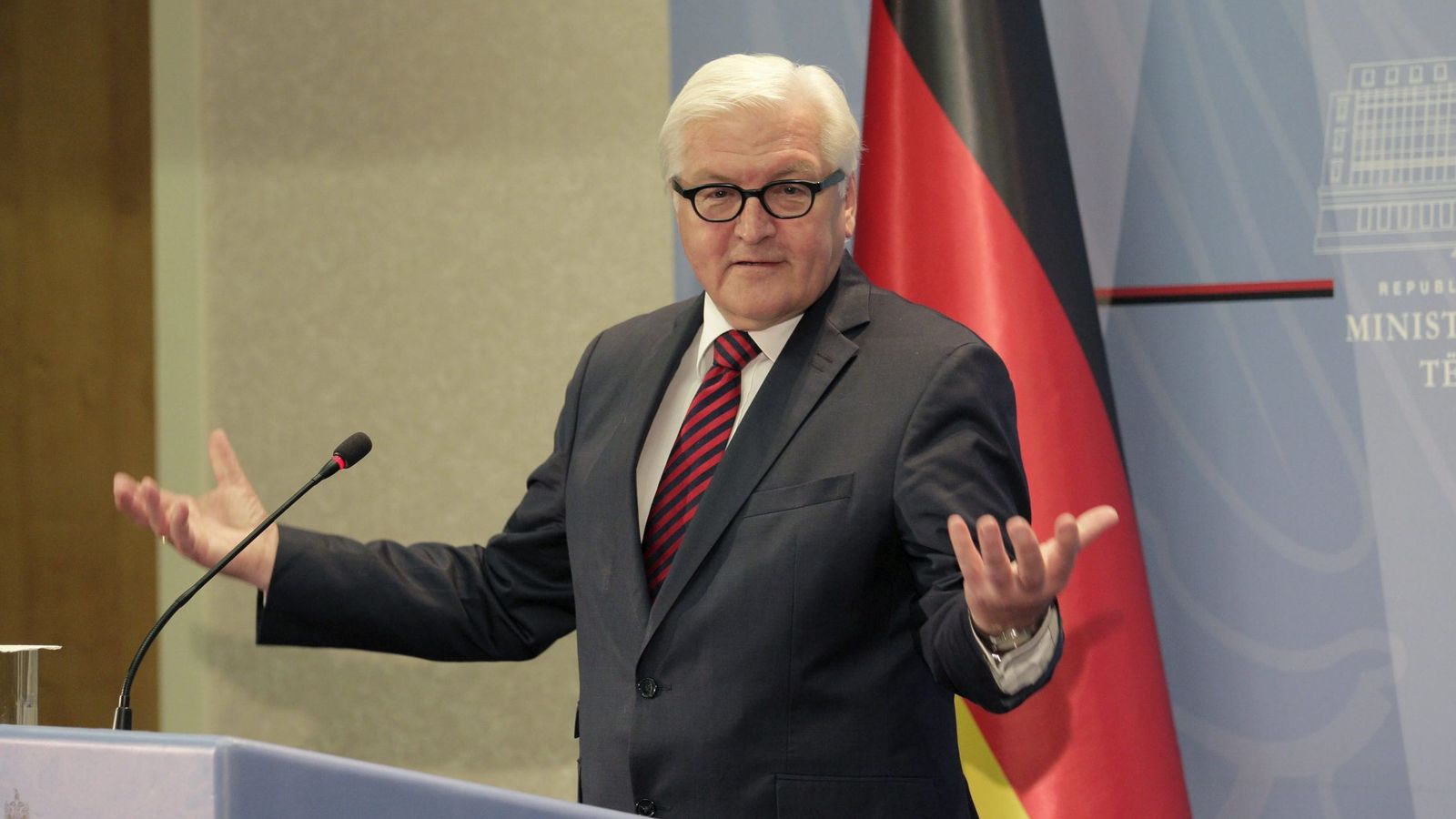 Foto: El ministro de Asuntos Exteriores alemán, Frank-Walter Steinmeier (EFE)