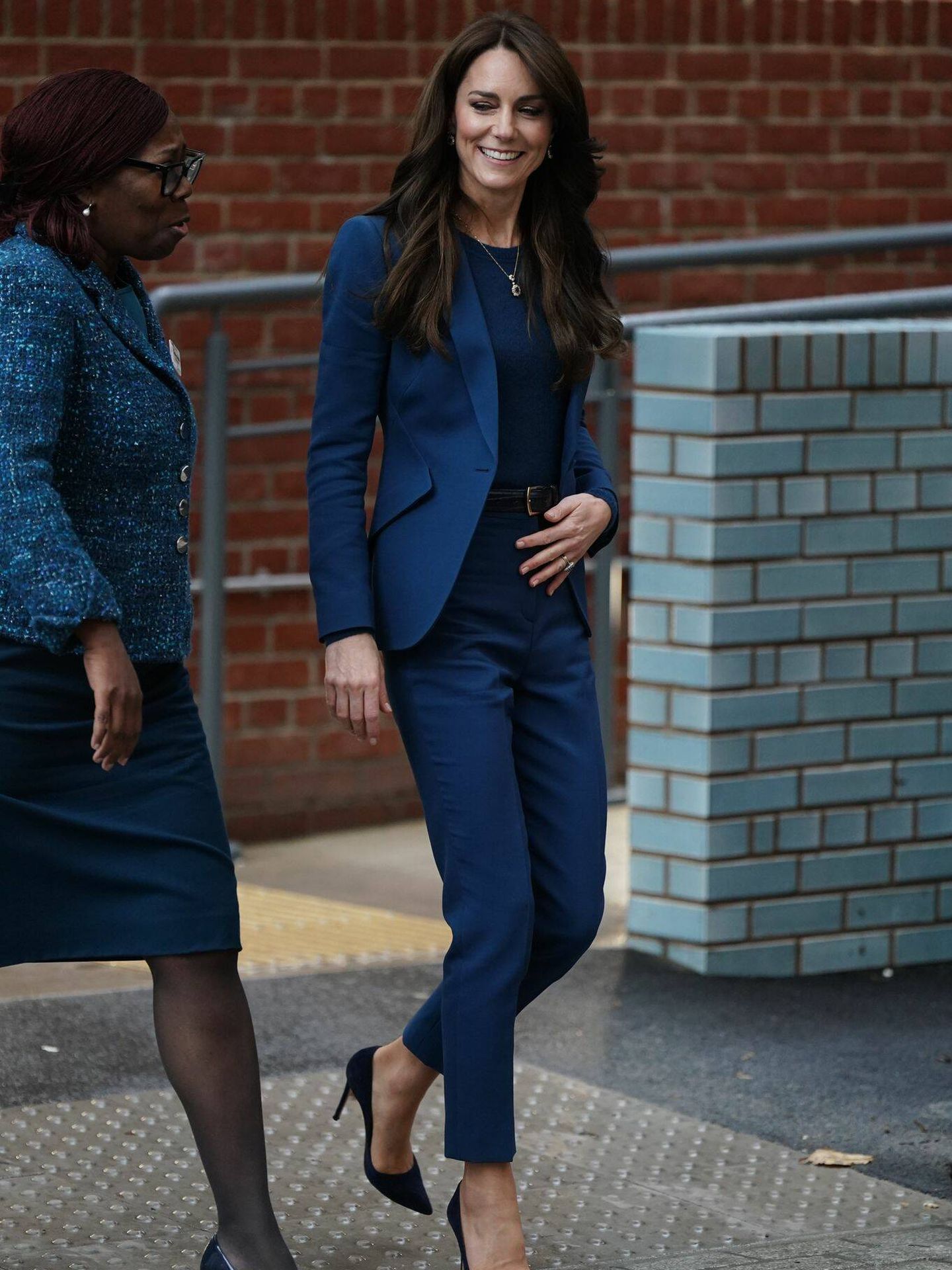  Kate Middleton luciendo 'power suit' de estreno. (Cordon Press) 
