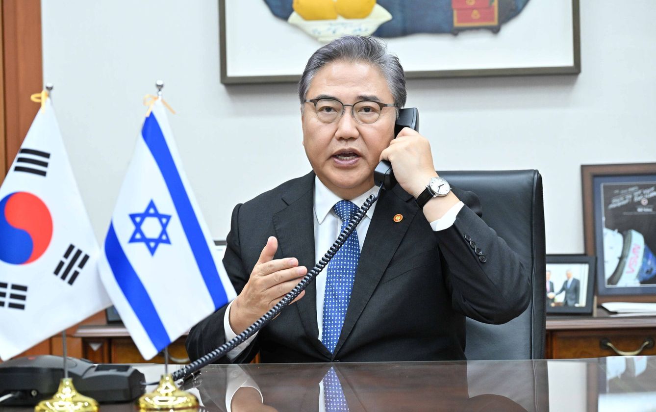 El ministro de Relaciones Exteriores de Corea del Sur, Park Jin. (EFE/EPA/Yonhap)