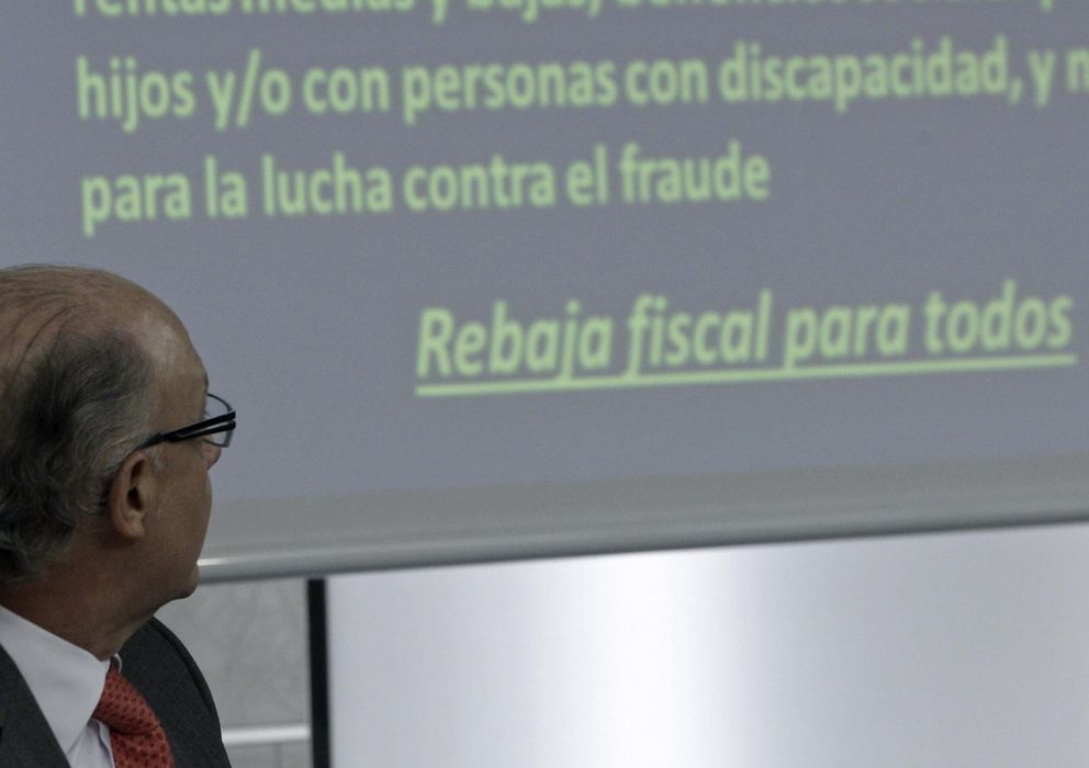 Foto: El ministro de Hacienda y Administraciones Públicas, Cristóbal Montoro. Foto: Efe