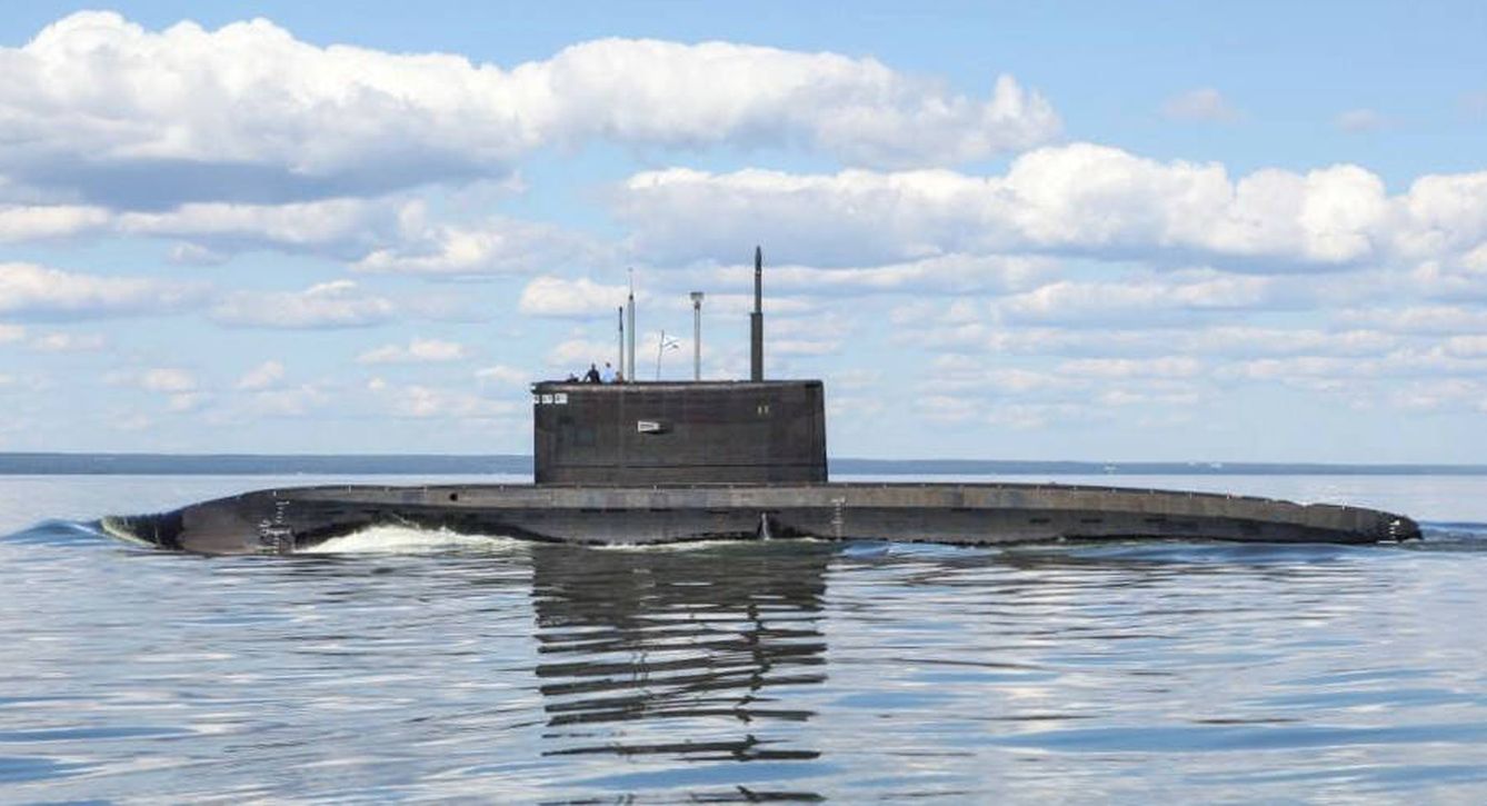 Submarino Krasnodar, perteneciente a la Flota del mar Negro. (Mil.ru)