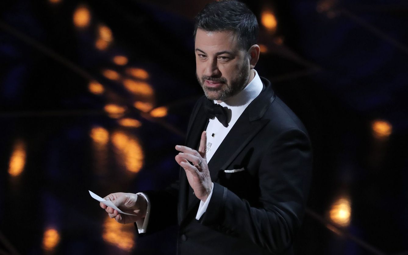 El presentador de los Oscar 2018 Jimmy Kimmel. (Reuters)