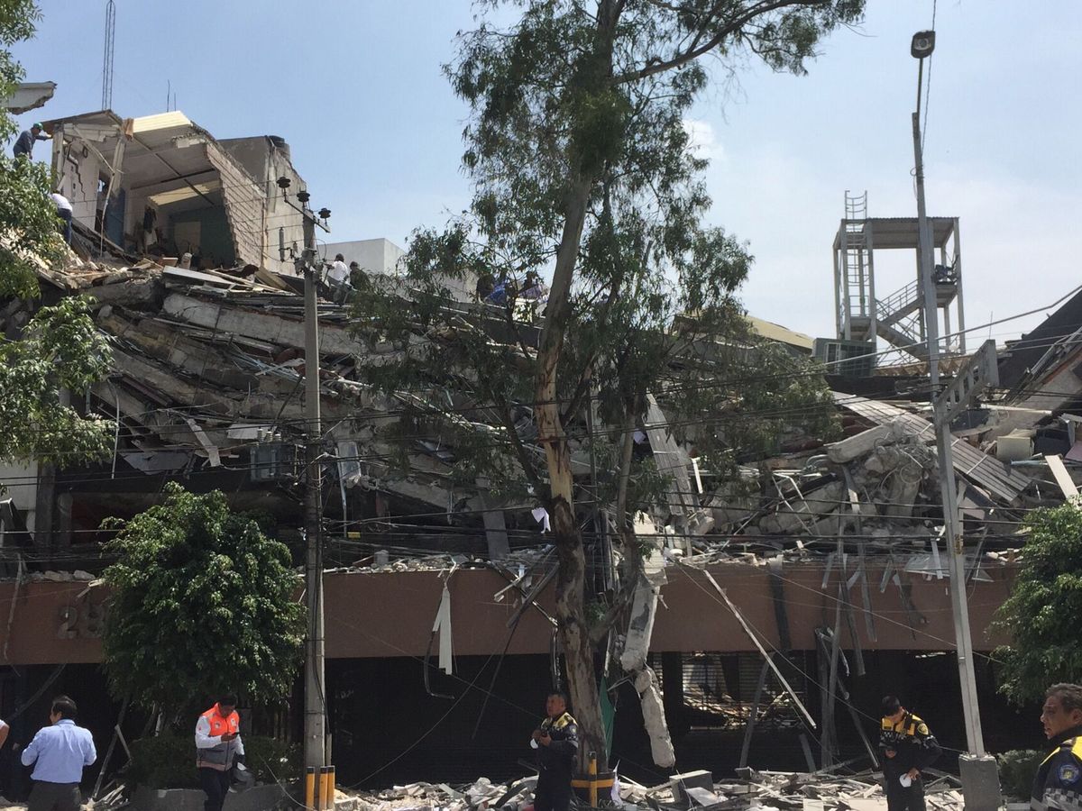 Foto: Uno de los últimos terremotos ocurrido en México. (EFE/Alex Cruz)
