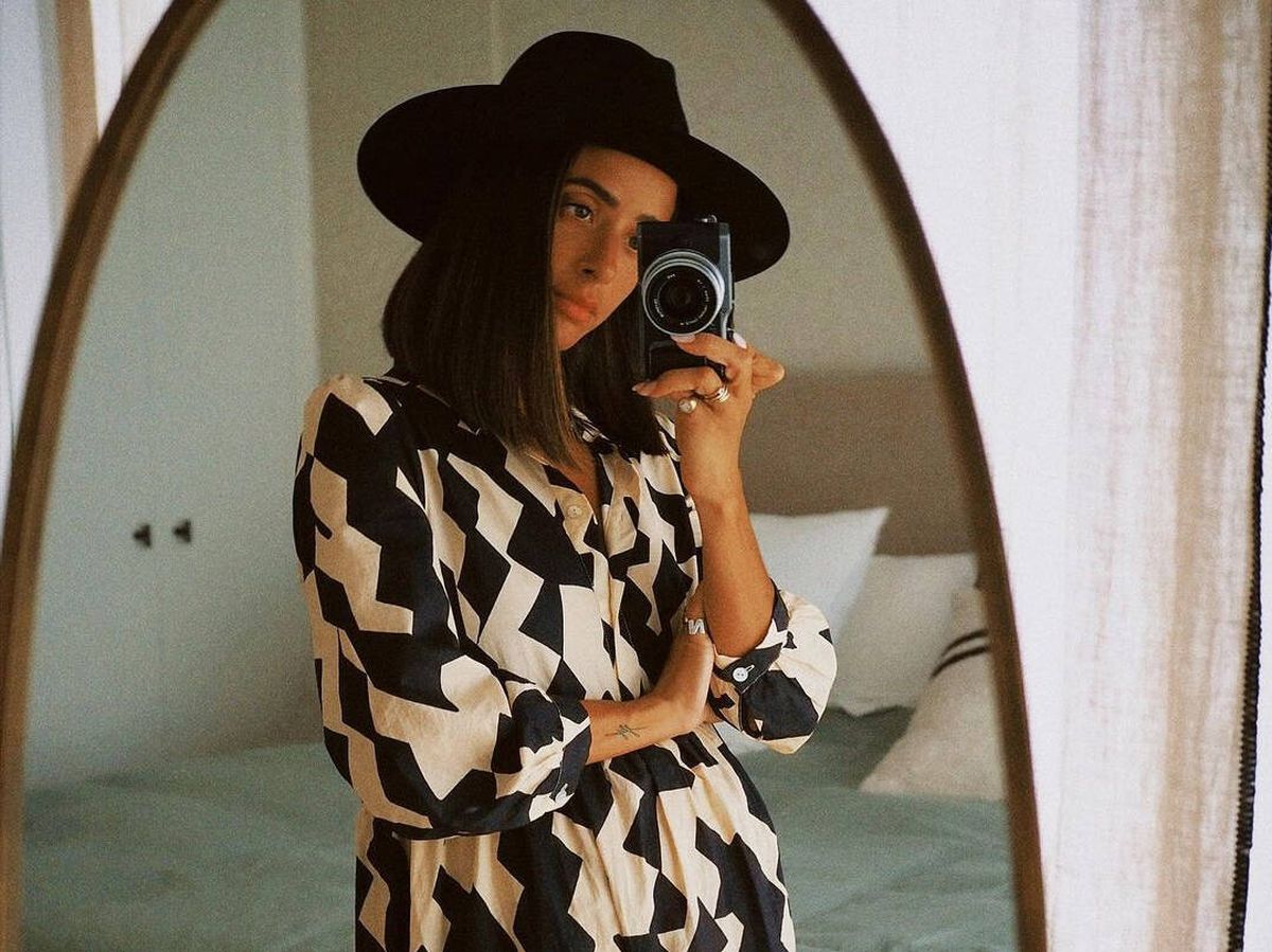 Foto: La influencer María F. Rubíes posa con un espectacular vestido de Zara. (Instagram @mariafrubies)
