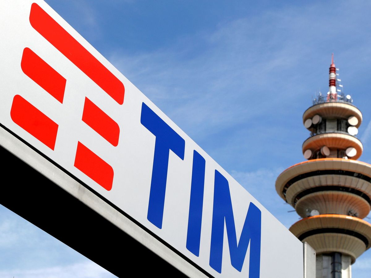 Foto: Logo de Telecom Italia. (Reuters/Stefano Rellandini)