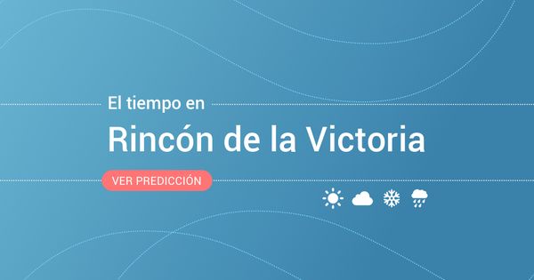 Foto: El tiempo en Rincón de la Victoria. (EC)