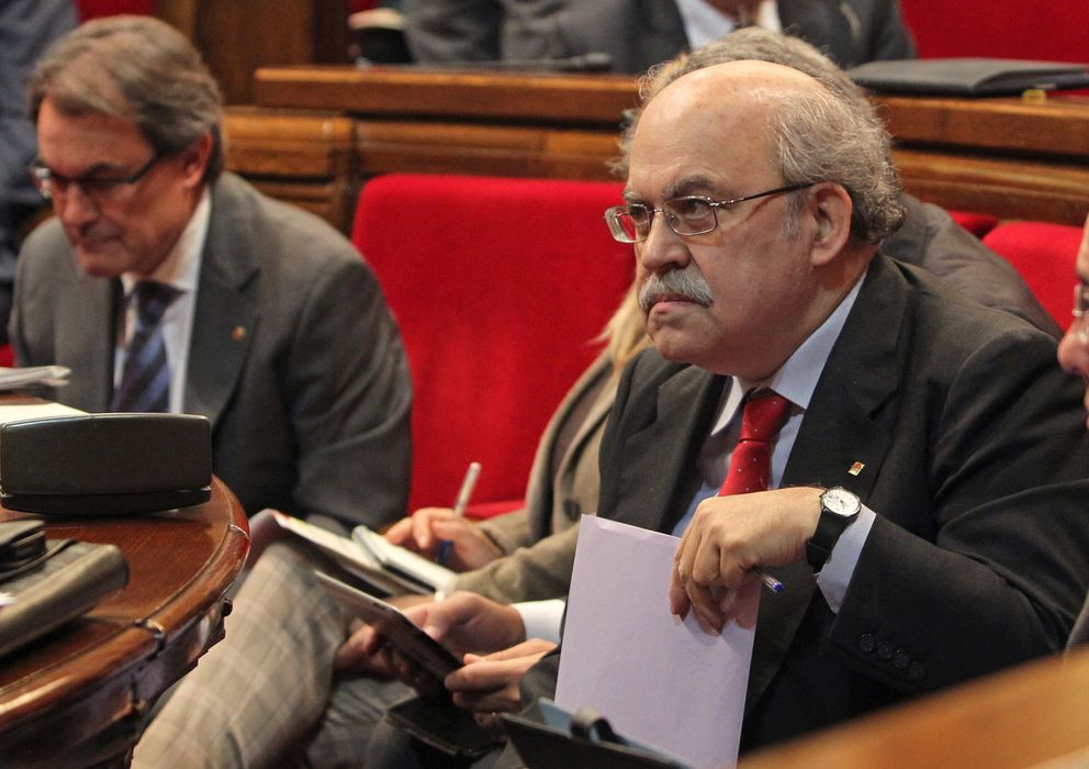 Foto: El conseller de Economía de la Generalitat de Cataluña,  Andreu Mas-Colell