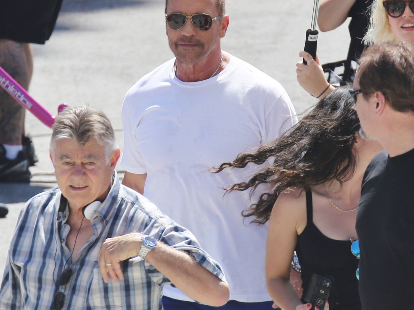 Arnold Schwarzenegger en una imagen de hace unos días (Gtres)