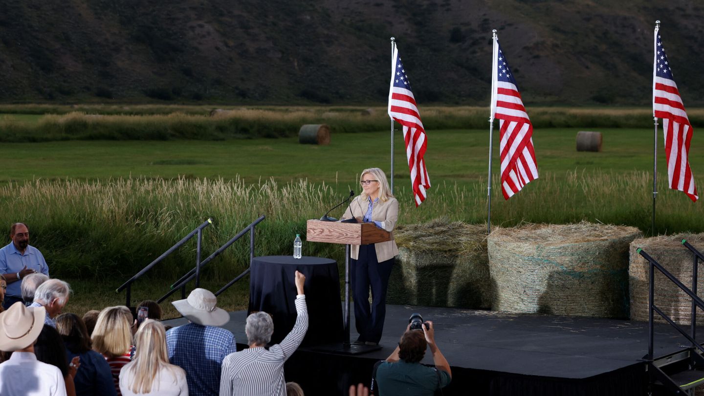 Liz Cheney en Jackson, Wyoming. (Reuters/David Stubbs)