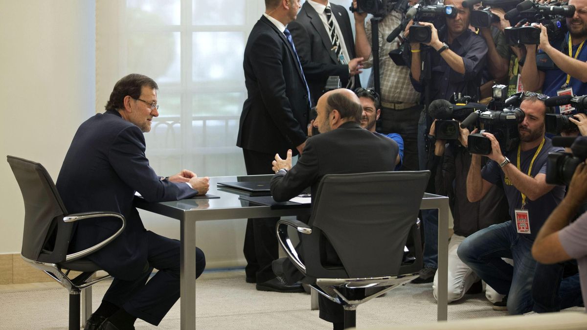 Rajoy se juega la estabilidad de su gobierno, Rubalcaba, el cargo