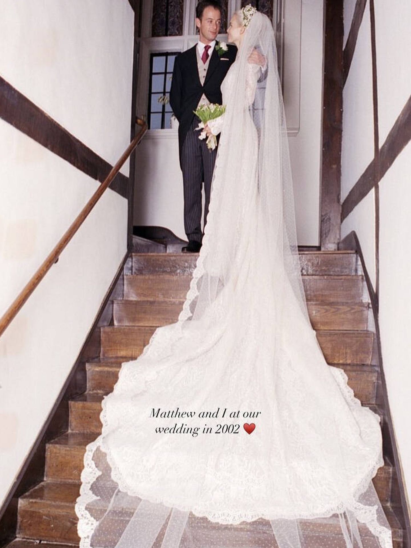 La boda de Claudia Schiffer. (Instagram)