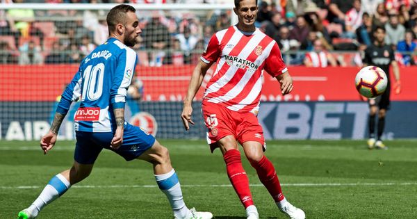Foto: El Espanyol ganó por 1-2 al Girona en su visita a Montilivi. (EFE)
