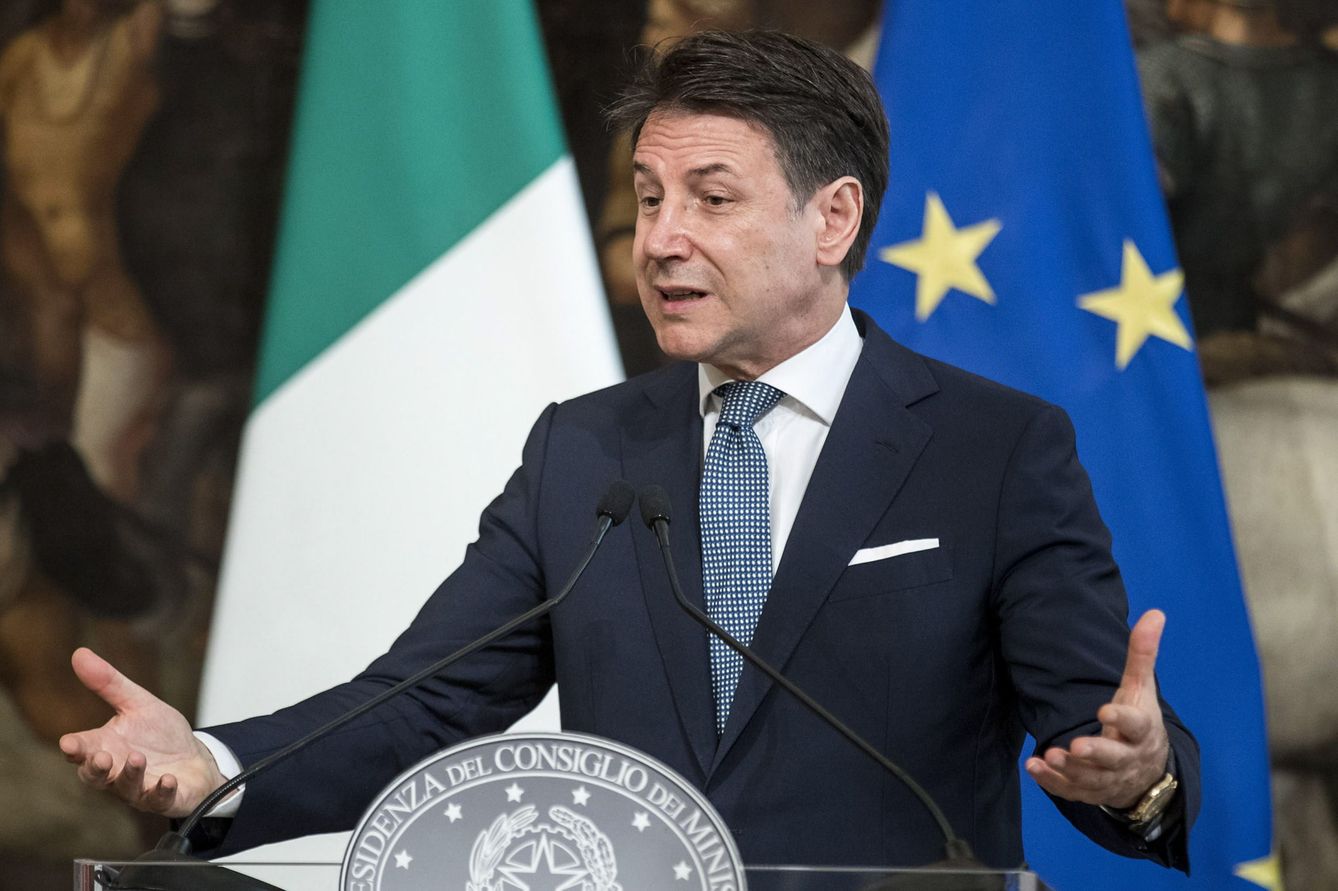 El presidente italiano, Giuseppe Conte. (Reuters)