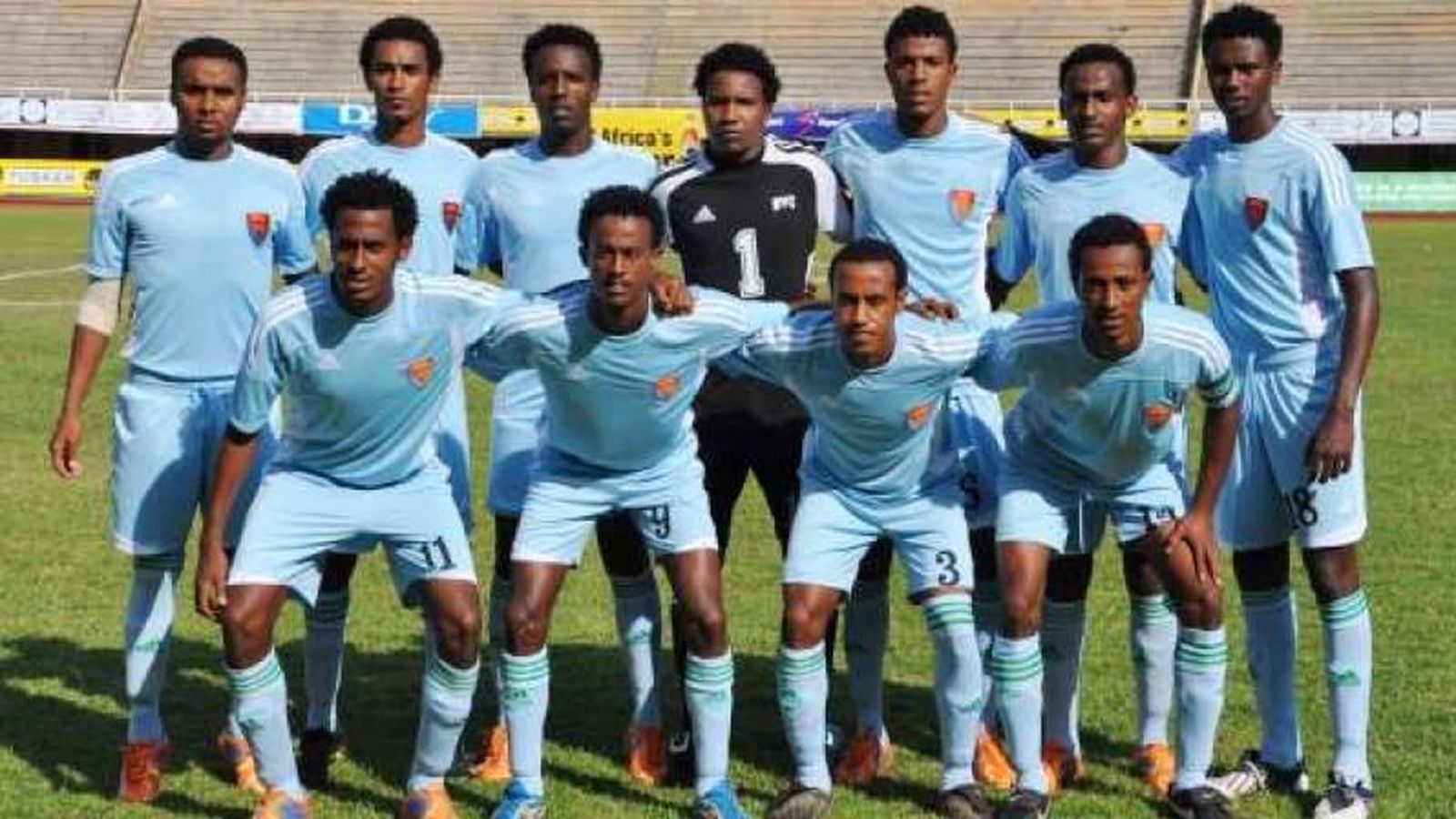 Foto: Una imagen de archivo de la selección de fútbol de Eritrea.