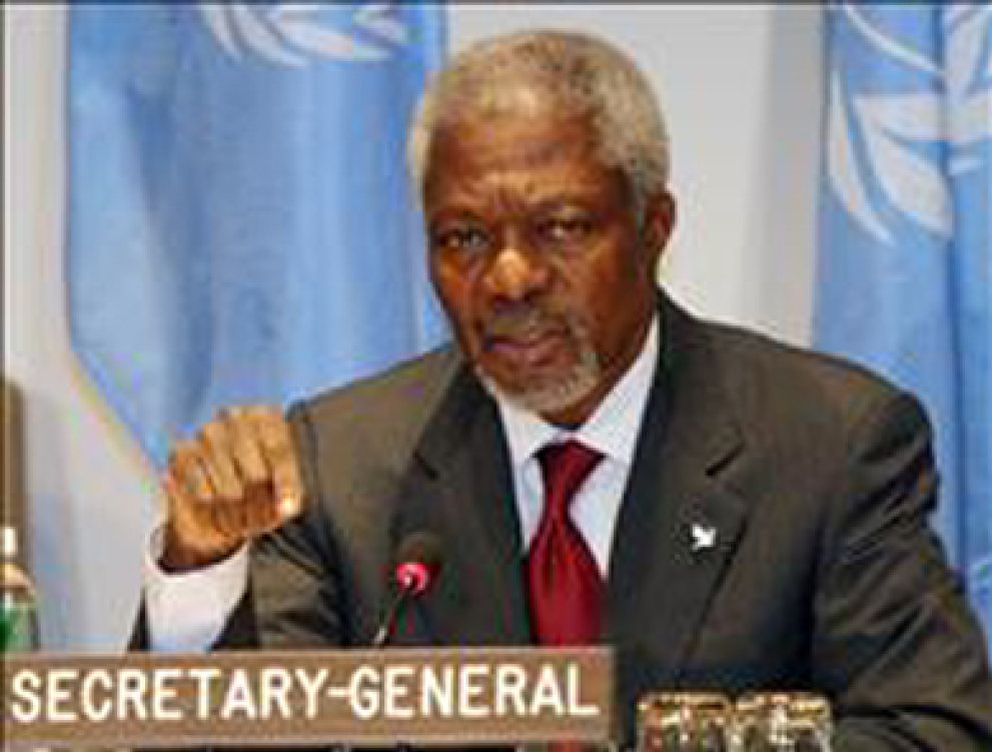 Foto: Un informe culpa al secretario general de la ONU de no haber puesto freno a la corrrupción y el fraude.