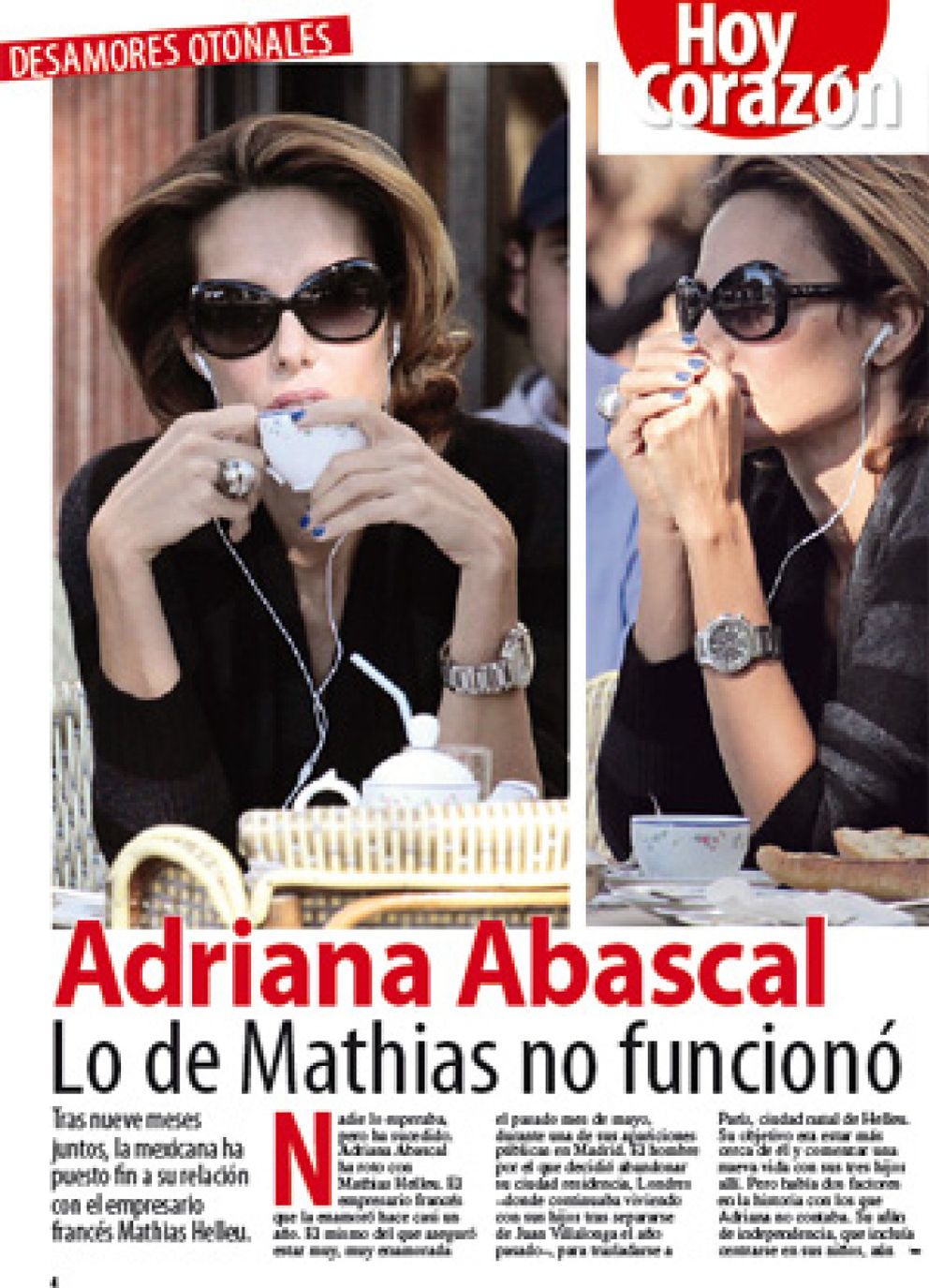 Foto: Villalonga se casa… Adriana Abascal rompe con su novio
