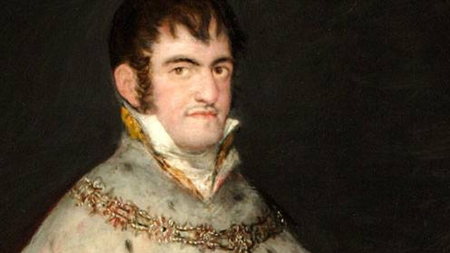 El monarca Fernando VII según Francisco de Goya. (Ministerio de Cultura)