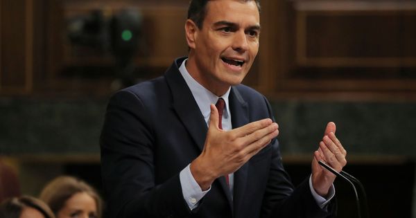 Foto: Pedro Sánchez, durante el debate de investidura (Reuters)