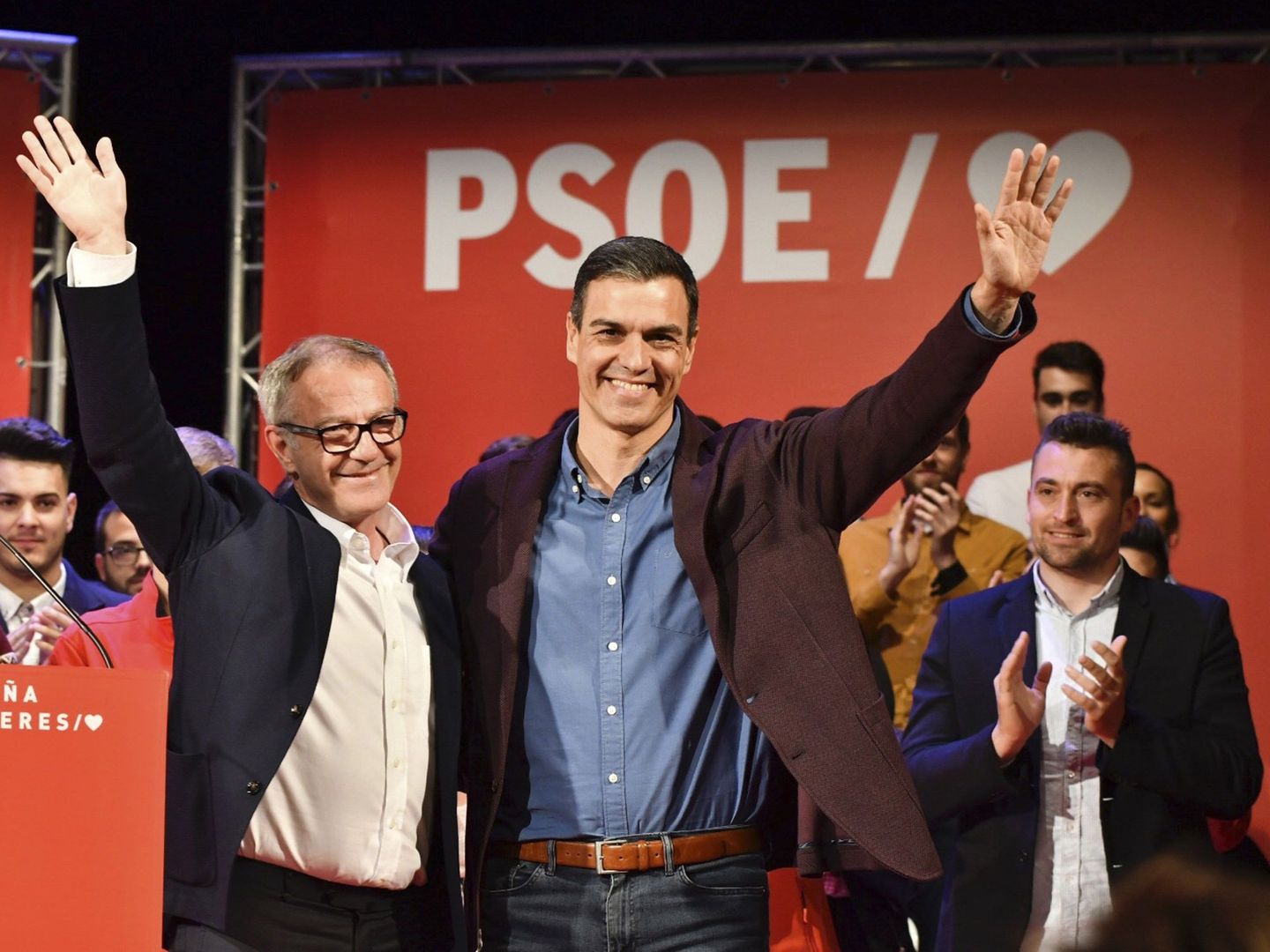 José Guirao y Pedro Sánchez en marzo de 2019. (EFE)