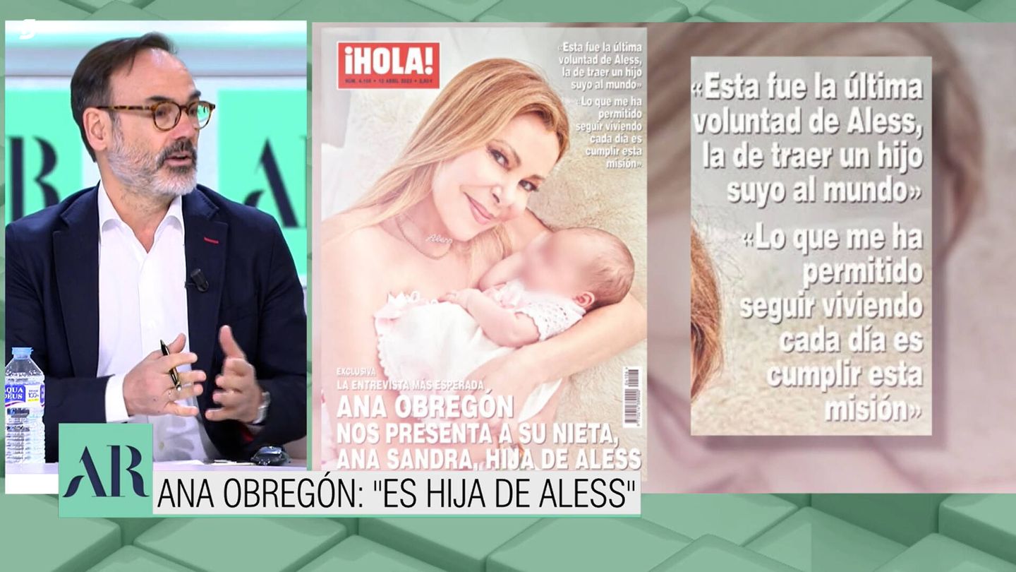 Fernando Garea, en 'El programa de Ana Rosa'. (Mediaset)