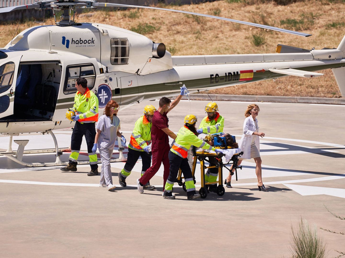 Imagen de la serie 'Hospital Valle Norte'. (RTVE)