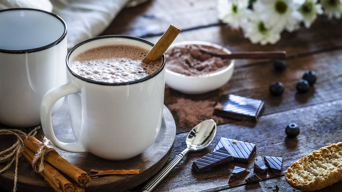 Beber una taza de chocolate caliente nos hace más listos