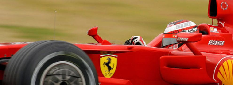 Foto: Ferrari vuelve a dominar Cheste aunque Kovalainen se cuela entre Raikkonen y Massa